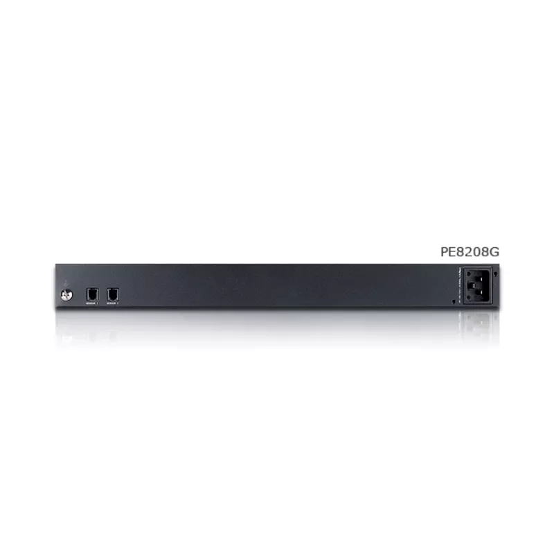 ATEN 1U 16A 8 lizdų perjungiamas ir matuojamas PDU + nemokama Eco PDU Manager programinė įranga