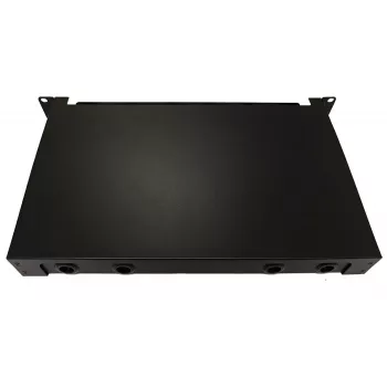 Lanview LVO-101020 optinio pluošto ištraukiamas skydas ODF, LC SM OS2, 48 gyslos, 1U