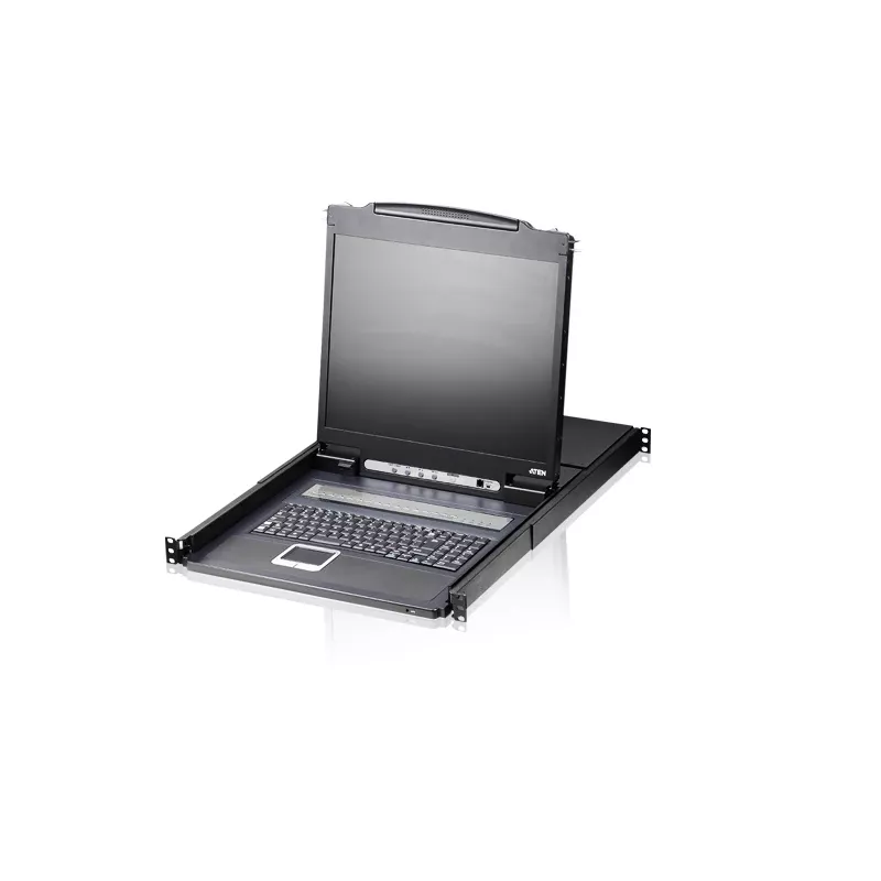 KVM jungiklis ATEN CL1308N Montavimas ant stovo Juoda PS/2 USB VGA 1U