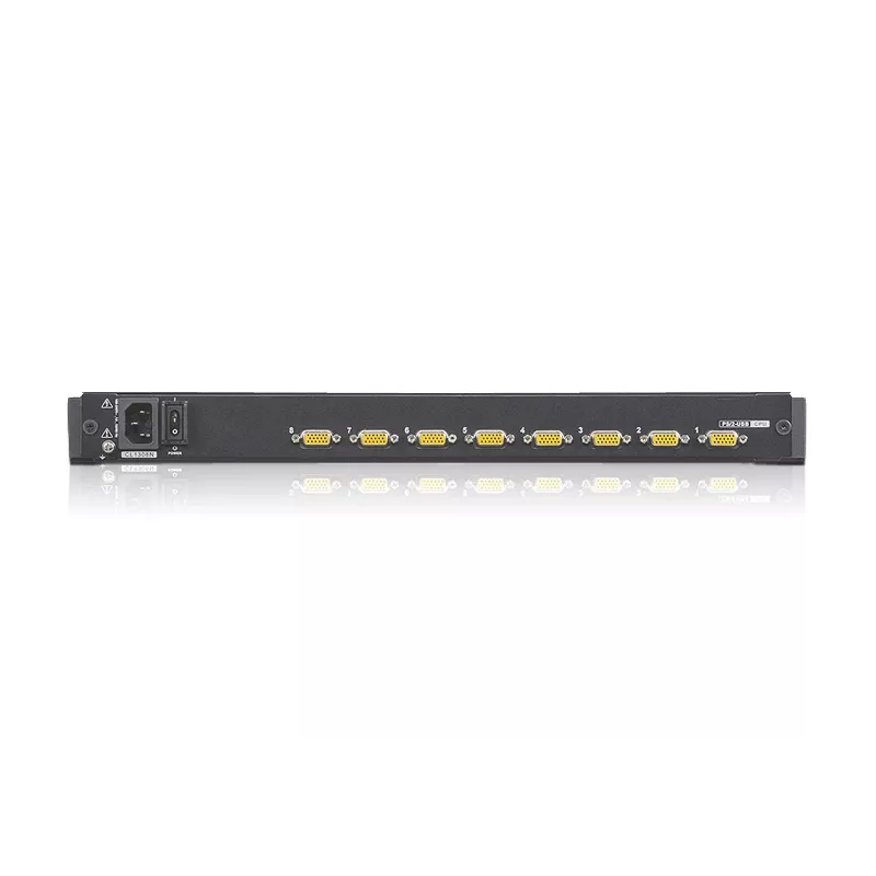 KVM jungiklis ATEN CL1308N Montavimas ant stovo Juoda PS/2 USB VGA 1U