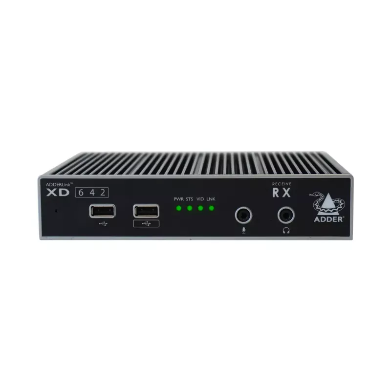 KVM plėtiklis Siųstuvas ir imtuvas ADDER XD642P-DP Laidinis 4000m