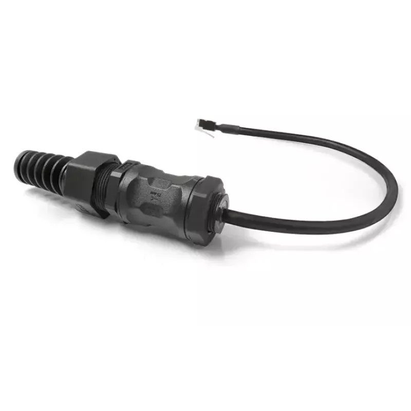 Tinklo kabelis QuWireless QRJ45 RJ-45 RJ-45 0,16 m juodas