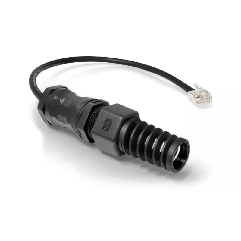 Tinklo kabelis QuWireless QRJ45 RJ-45 RJ-45 0,16 m juodas