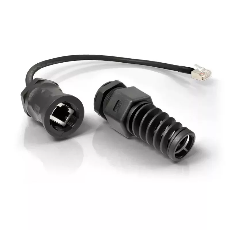 Tinklo kabelis QuWireless QRJ45 RJ-45 RJ-45 0,16 m juodas