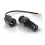 Tinklo kabelis QuWireless QRJ45 RJ-45 RJ-45 0,16 m juodas