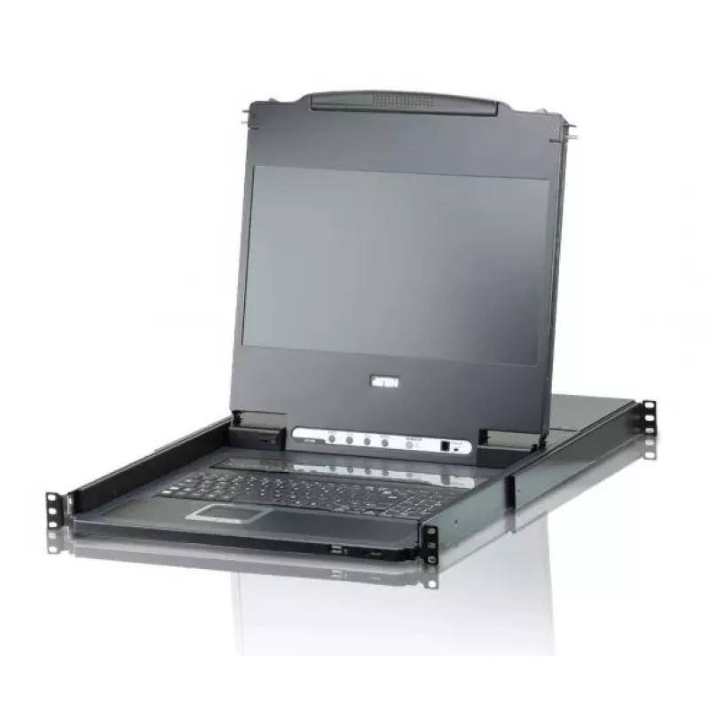 ATEN CL6708MW stovo konsolė 43,9 cm (17,3 col.) juoda 1U