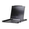 ATEN CL6700MW stovo valdymo pultas 43,9 cm (17,3 col.) 1920 x 1080 pikseliai Metalas Juoda 1U
