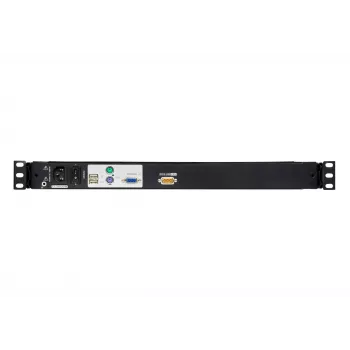 Stovo pultas 19 colių ATEN CL3000N, 48,3 cm LCD 1280×1024, VGA, USB/PS/2 klaviatūra ir pelė, 1U, aliuminis juodas