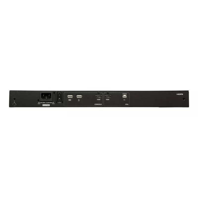 ATEN CL3700NW stovo konsolė 47 cm (18,5 col.) 1920 x 1080 pikselių Metalas, Plastikas Juoda 1U