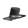 ATEN CL3700NW stovo konsolė 47 cm (18,5 colio) 1920 x 1080 pikselių Metalas, Plastikas Juoda 1U