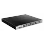 D-Link 24 prievadų PoE L3 krovimo valdomas gigabitinis jungiklis su 4 x 1000BaseT/SFP ir 4 x 10GE SFP+