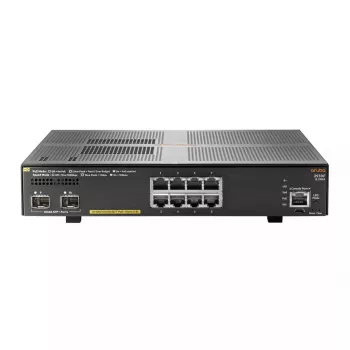 Valdomas komutatorius HP Aruba 2930F 8G PoE+ 2SFP+
