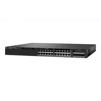 Valdomas komutatorius Cisco Catalyst WS-C3650-24PS-L L3 Gigabit Ethernet 24 prievadai PoE