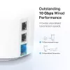 TP-Link AXE11000 viso namo tinklinis „Wi-Fi 6E“ sistema, balta, vidinė, tinklinė sistema, 600 m², trijų dažnių (2,4 GHz / 5 GHz / 6 GHz), „Wi-Fi 6E“ (802.11ax)