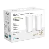 TP-Link AXE11000 viso namo tinklinis „Wi-Fi 6E“ sistema, balta, vidinė, tinklinė sistema, 600 m², trijų dažnių (2,4 GHz / 5 GHz / 6 GHz), „Wi-Fi 6E“ (802.11ax)