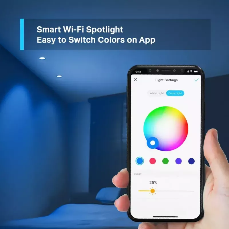 Išmanioji lemputė TP-Link Tapo L630 daugiaspalvė Wi-Fi 3,7W 4 vnt. pakuotė