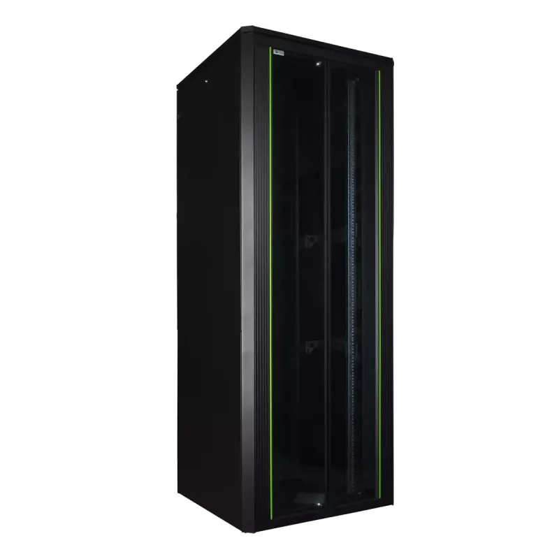 Laisvai stovinti spinta LOGON RDL42U81BL 42U 600 kg juoda