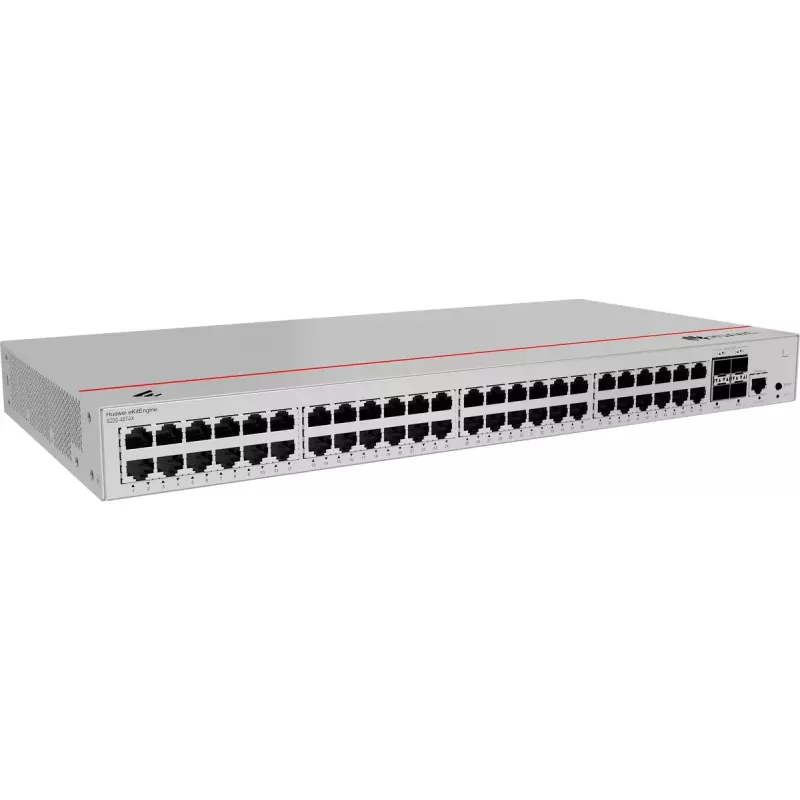 Switch Huawei S220-48T4X Gigabit Ethernet 1U pilka