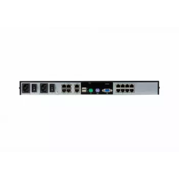 ATEN 8 prievadų 2 magistralių CAT5e/6 KVM per IP jungiklis, LUC (nešiojamojo kompiuterio USB pultas), su garso ir virtualios laikmenos palaikymu