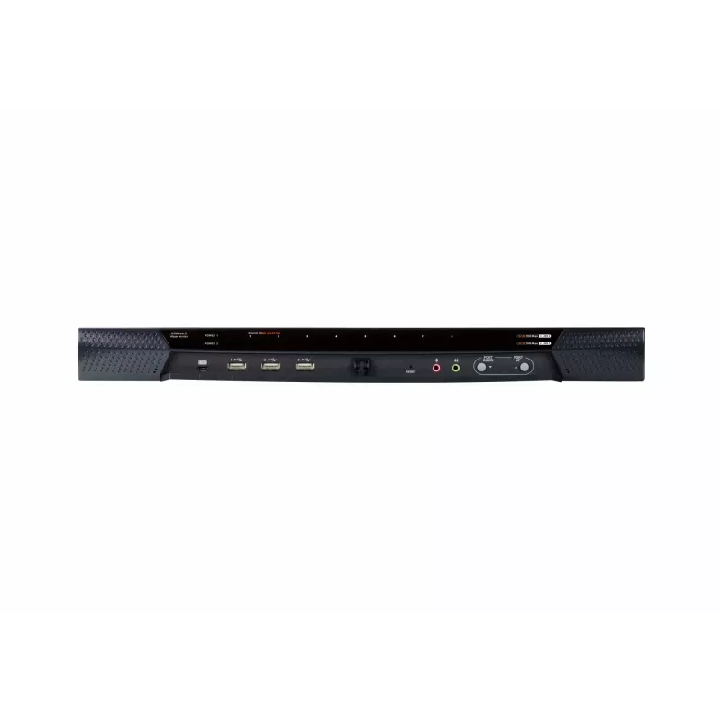 ATEN 8 prievadų 2 magistralių CAT5e/6 KVM per IP jungiklis, LUC (nešiojamojo kompiuterio USB pultas), su garso ir virtualios laikmenos palaikymu