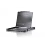 ATEN CL6700MW-ATA-EG stovo konsolė 43,9 cm (17,3 colio) juoda 1U