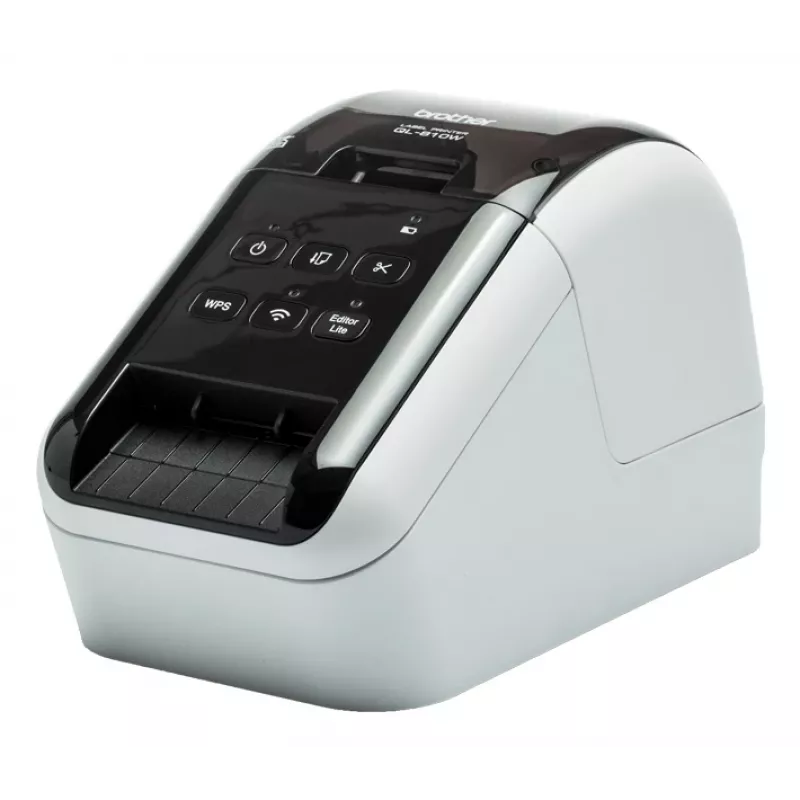 Brother QL-810WC etikečių spausdintuvas Tiesioginis terminis Spalvotas 300 x 300 DPI 176 mm/s Laidinis ir belaidis DK Wi-Fi