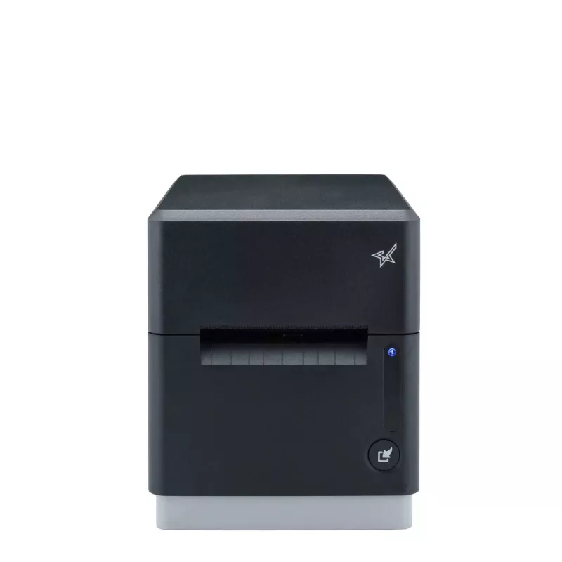 Etikečių spausdintuvas Star Micronics MCL32CBI BK E+U Tiesioginis terminis 180 mm/sek Laidinis Belaidis