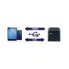 POS spausdintuvas Star Micronics TSP143IV UEWB GY Tiesioginis terminis 250 mm/sek Laidinis Belaidis