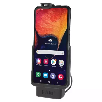 Aktyvus laikiklis RAM Mounts RAM-HOL-SAM9PU mobiliesiems telefonams juodas