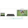 Vivolink VLVW1X4 vaizdo sienos procesorius Juoda 11 W