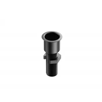 VivoLink VLDG24L-B stalo kabelių įvadas, juodas, didelis, iki 55 mm