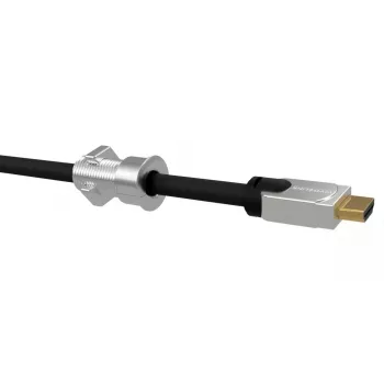 Vivolink VLDG22 stalo kabelių įvora, 22 mm, juoda/aliuminis