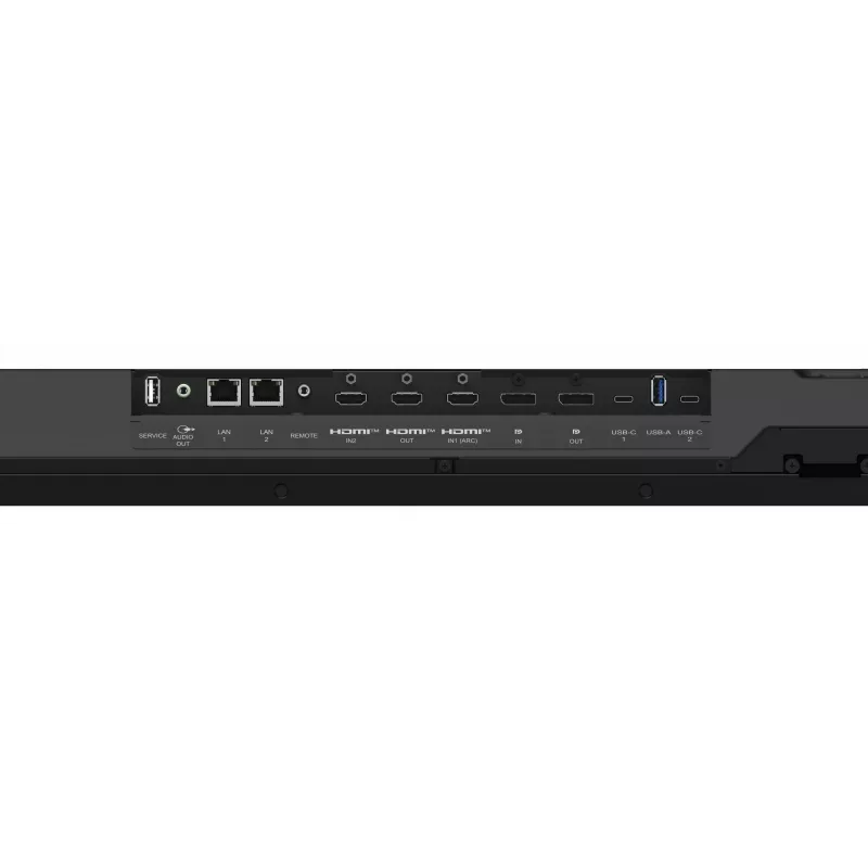 Sharp MultiSync M502 Skaitmeninės iškabos plokščiaekranis 127 cm (50 colių) LCD 550 cd/m² 4K Ultra HD Juodas 24/7