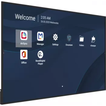 Viewsonic 86 colių 4K profesionalus komercinis ekranas su ProAV integracija