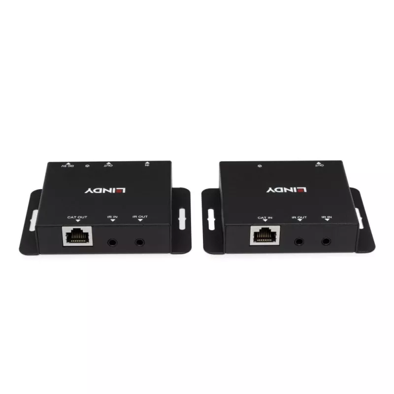 AV siųstuvas-imtuvas Lindy 50m Cat.6 HDMI ir IR ilgintuvas 1920x1200