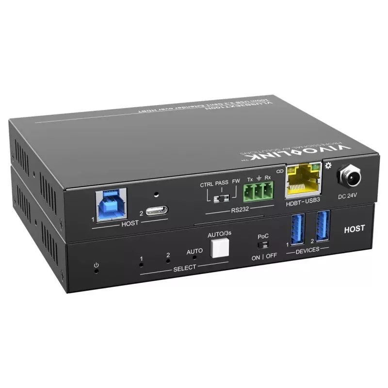 KVM plėtiklis Vivolink VLUSB3EXT100H USB 3.0 100 m