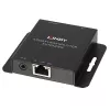 Siųstuvas ir imtuvas Lindy 70m Cat.6 4 prievadų HDMI 4K30 ir IR skirstytuvas-plėstuvas su kilpa