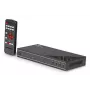 AV imtuvas Lindy 4x1 4K60 HDMI vientisas kelių langų perjungiklis, 3840x2160@60Hz, 12V 2.5A, juodas