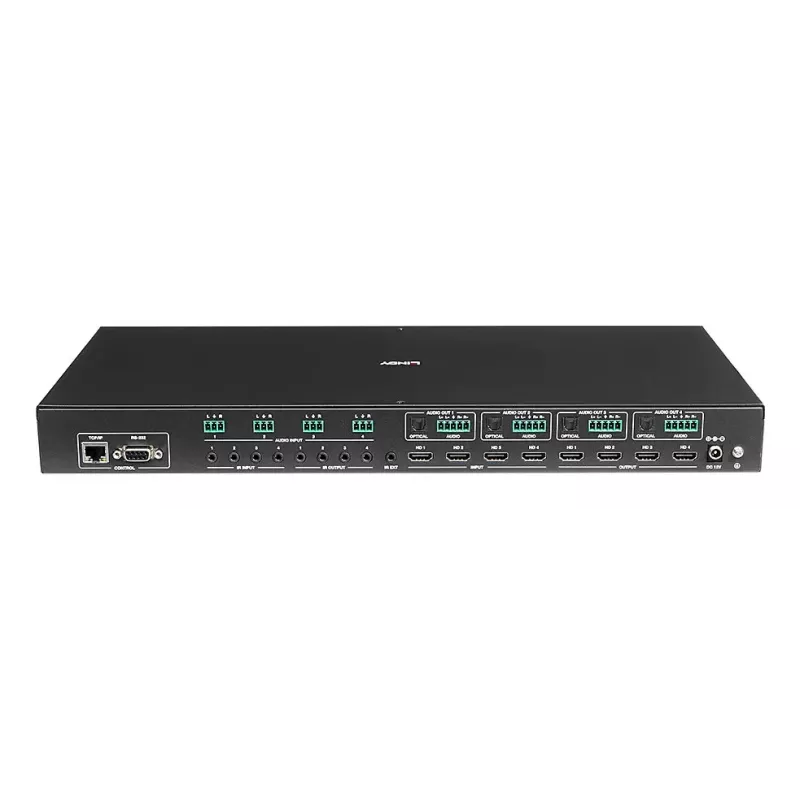 AV matricos perjungiklis Lindy 4x4 HDMI 4K60 3840x2160 18 Gbit/s
