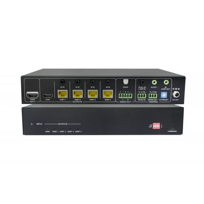 Vivolink VLHDBSP1X4V2 HDMI vaizdo skirstytuvas 4x RJ-45 3840x2160