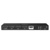 Lindy 4 prievadų HDMI 8K60 jungiklis su eARC HDMI USB A USB C