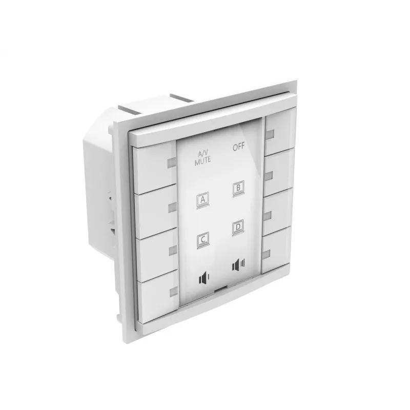 Vivolink VLCP8B mygtukinis skydelis Baltas