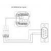 Vivolink VLCP8B mygtukinis skydelis Baltas