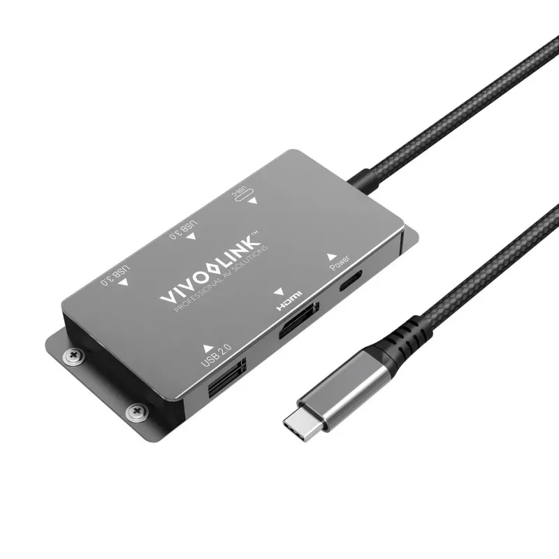 USB grafikos adapteris Vivolink VLUSBCHUB 3840 x 2160 pikselių USB Type-C