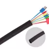 Vivolink VLSC3825000B kabelių tvarkyklė Kabelio įvorė Juoda 1 vnt.