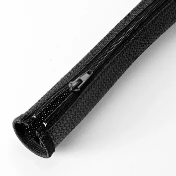 Kabelių įvorė Vivolink PROZIPSLEEVE2018 juoda poliesterio 2cm 1800mm