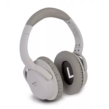 Lindy LH500XW ausinės laidinės ir belaidės galvos lankelis Skambučiai / muzika Micro-USB Bluetooth pilkos