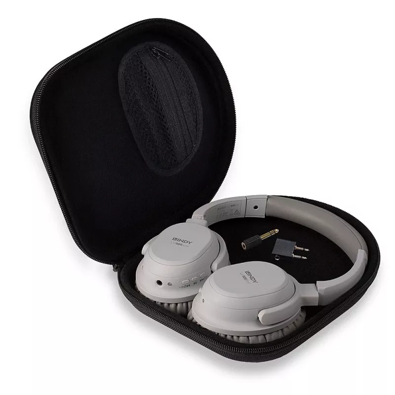 Lindy LH500XW ausinės laidinės ir belaidės galvos lankelis Skambučiai / muzika Micro-USB Bluetooth pilkos