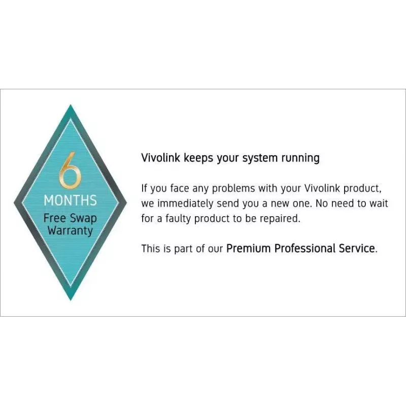 Vivolink VL120016 AV plėstuvas AV siųstuvas ir imtuvas juodas
