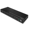 AV siųstuvas Lindy 5 prievadų vientisas prezentacijos perjungiklis su HDBaseT ilgintuvu 3840 x 2160 pikselių